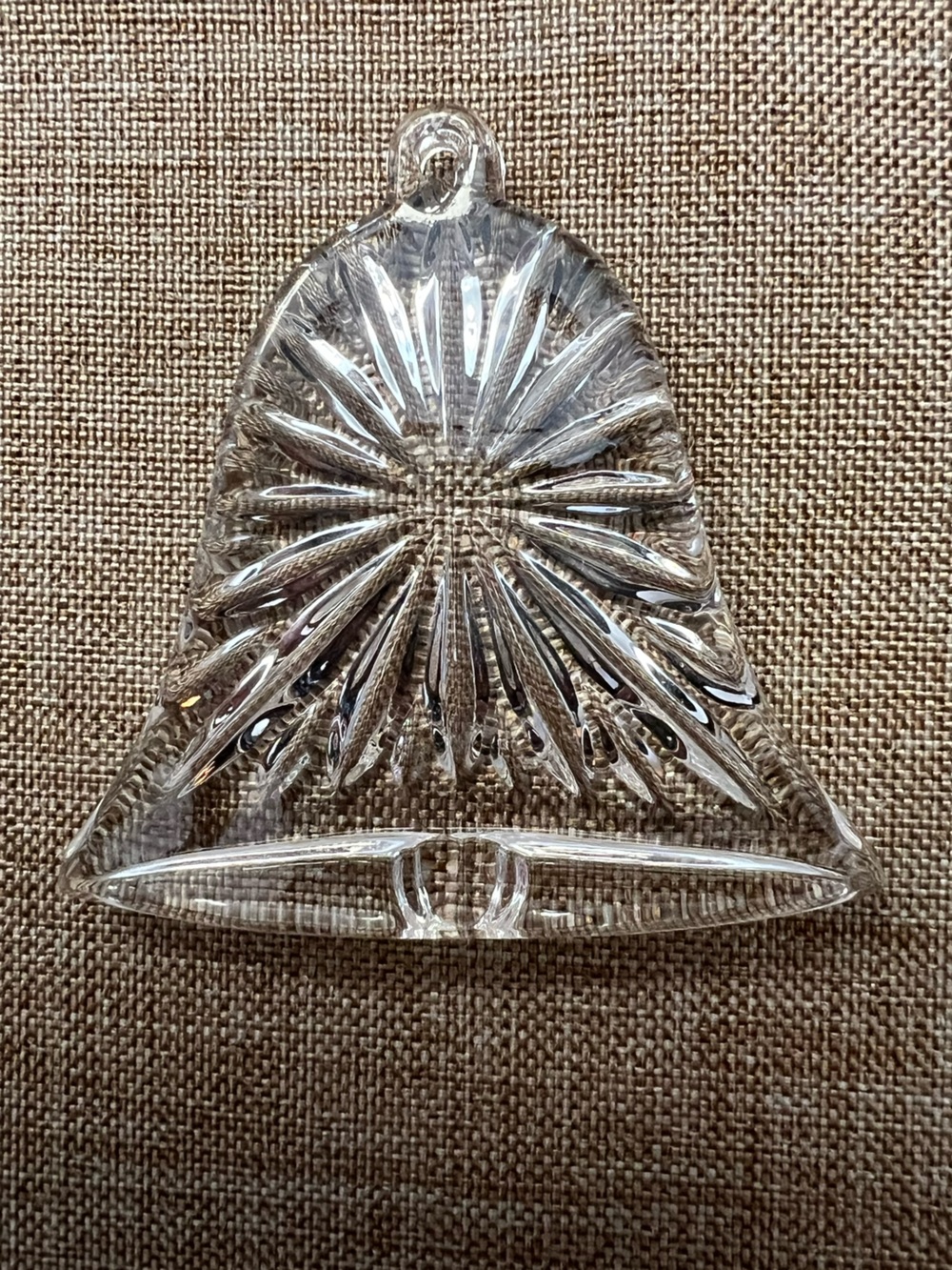 Gotham Clear Lead Crystal Christmas Ornament - Picture 2 of 5
